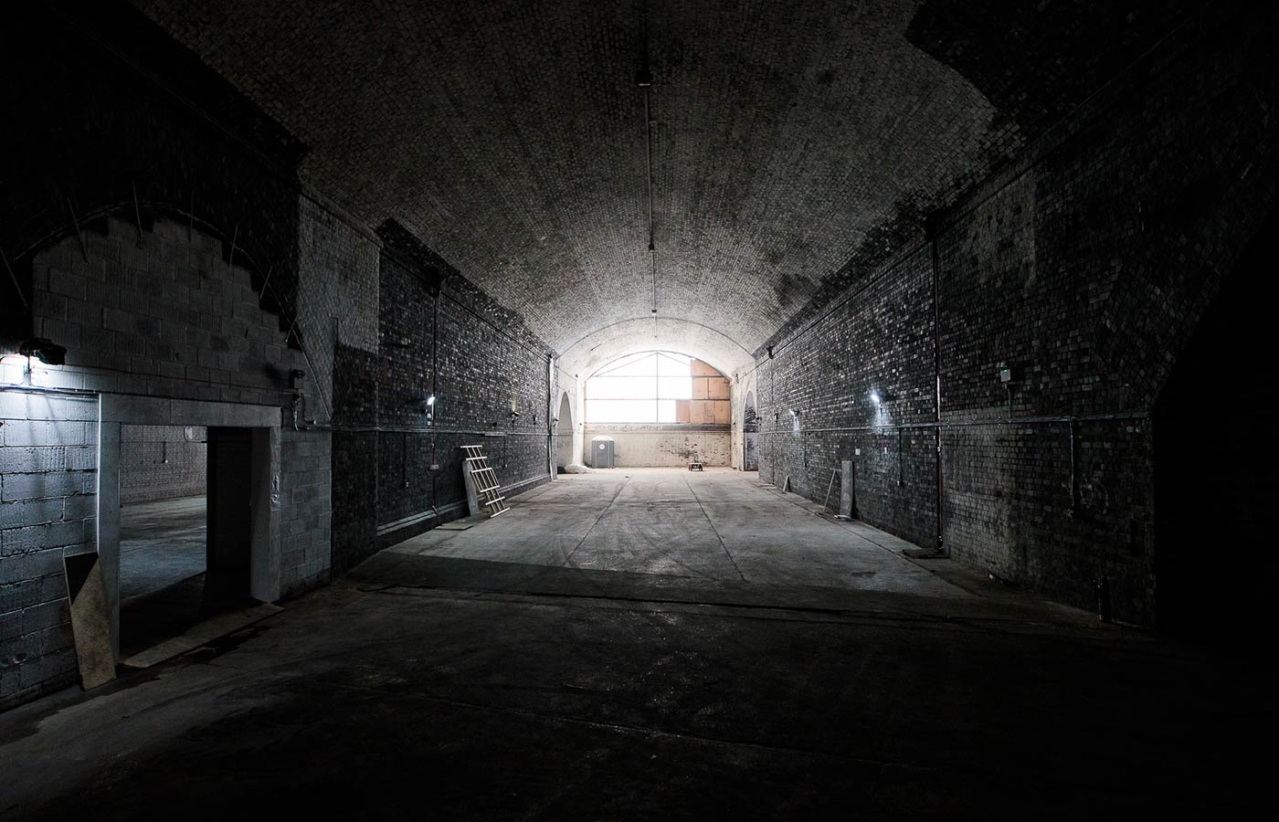 Mayfield Depot interior